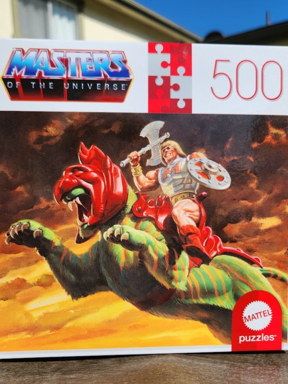 NEW Masters of the Universe Jigsaw Puzzle 500 Pieces Poster He-Man Heman Battle